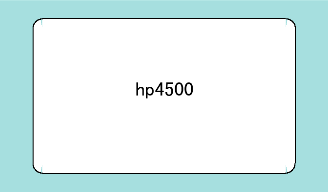 hp4500